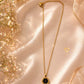 Vintage Clock Pendant Necklace – 1 Carat