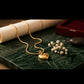 Elegant Gold Heart Pendant Necklace
