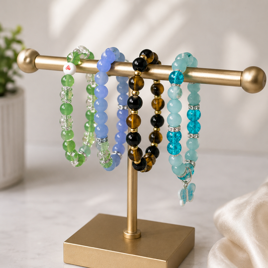 Premium Handmade Beaded Bracelet set-4 pieces