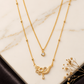 Luxury Dual Layer Pendant Necklace – 1 Carat